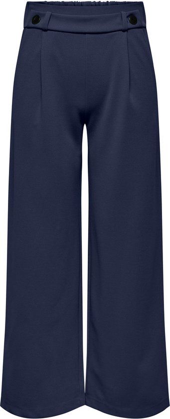 JDY JDYGEGGO NEW LONG PANT JRS NOOS Dames Broek - Black Iris - Maat L/34