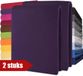 CelinaTex Lion Beddenshop Lucina Hoeslakens Jersey Katoen Stretch 30cm Hoge Hoek - Set van 2 - Lila 90x200cm - 100x200cm