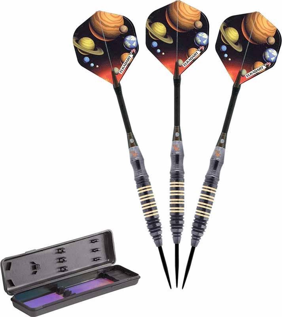 ABC Darts - Dartpijlen Brass Supergrip - Orbital Space - 21 gram