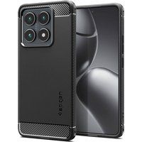 Spigen Rugged Armor Backcover voor de Xiaomi 14T - Matte Black