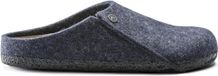 Birkenstock Zermatt Pantoffels Bleu Foncé Coupe Étroite