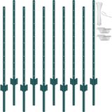 VEVOR Set Van 10 Palen 121,92 Cm Schrikdraadpaal Metalen Paal