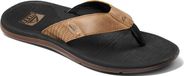 Reef Santa Ana LE Black and Tan Teenslipper Mannen Maat 46 Bruin