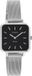 OOZOO Vintage series - montre argentée avec bracelet en maille métallique argentée - C20262