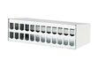 BTR NETCOM 130861-2402-E Patch Panel Accessoires - Wit, Staal, 24 Poorten
