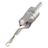 Trend Hardmetalen Punt (Tct) Verstelbare Verzinkboor 5/8 Inch Diameter Met Hss Langzame Spiraalboor, Ideaal Voor Multiplex & Kunststoffen, 6200/8Tc