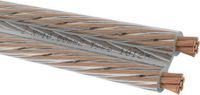 Oehlbach D1C315 Luidsprekerkabel 2 x 10 mm² Transparant 6 m