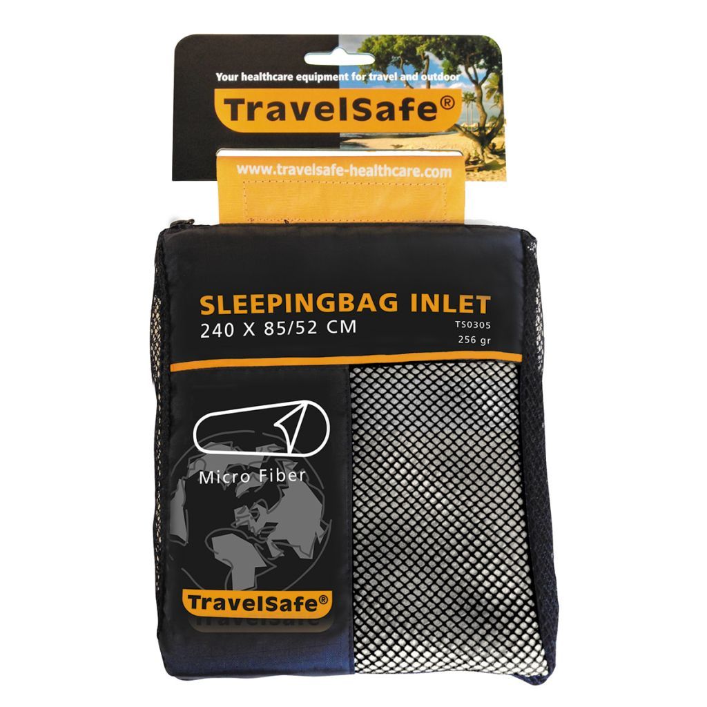 Travelsafe lakenzak mummy microvezel TS 0305 - wit
