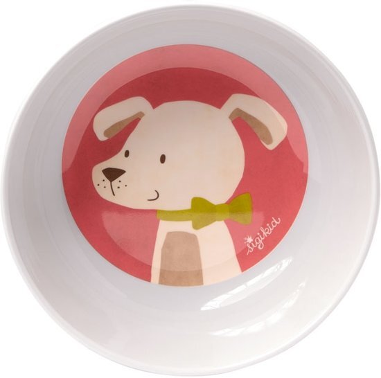 Sigikid Melamine bowl dog, The little ones 24996 multi colour