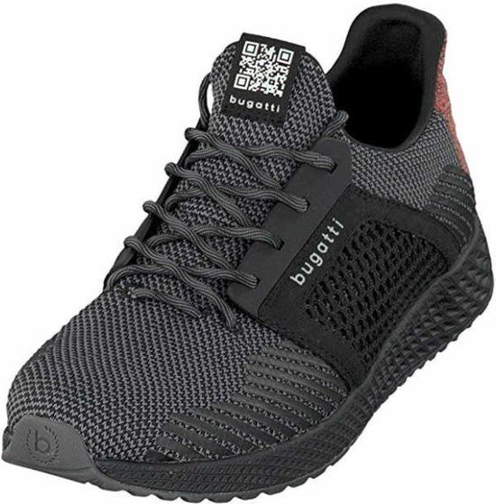 Bugatti Veterschoenen Herfst/Winter 2019 - Mannen - Maat 40 - Zwart - Lage sneakers