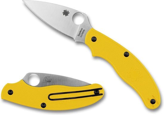 Spyderco UK Penknife Salt LC200N C94PYL Yellow zakmes