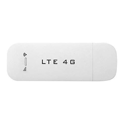 Salaty Abs USB-netwerkadapter, deelfunctie USB Wifi-hotspot, Plug en Play Hoge snelheid voor buiten en binnen in de bus of in de auto voor thuis(With wifi)