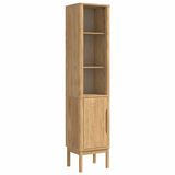vidaXL FLORO Hoge Badkamerkast Wasbruin 35 x 30 x 160 cm