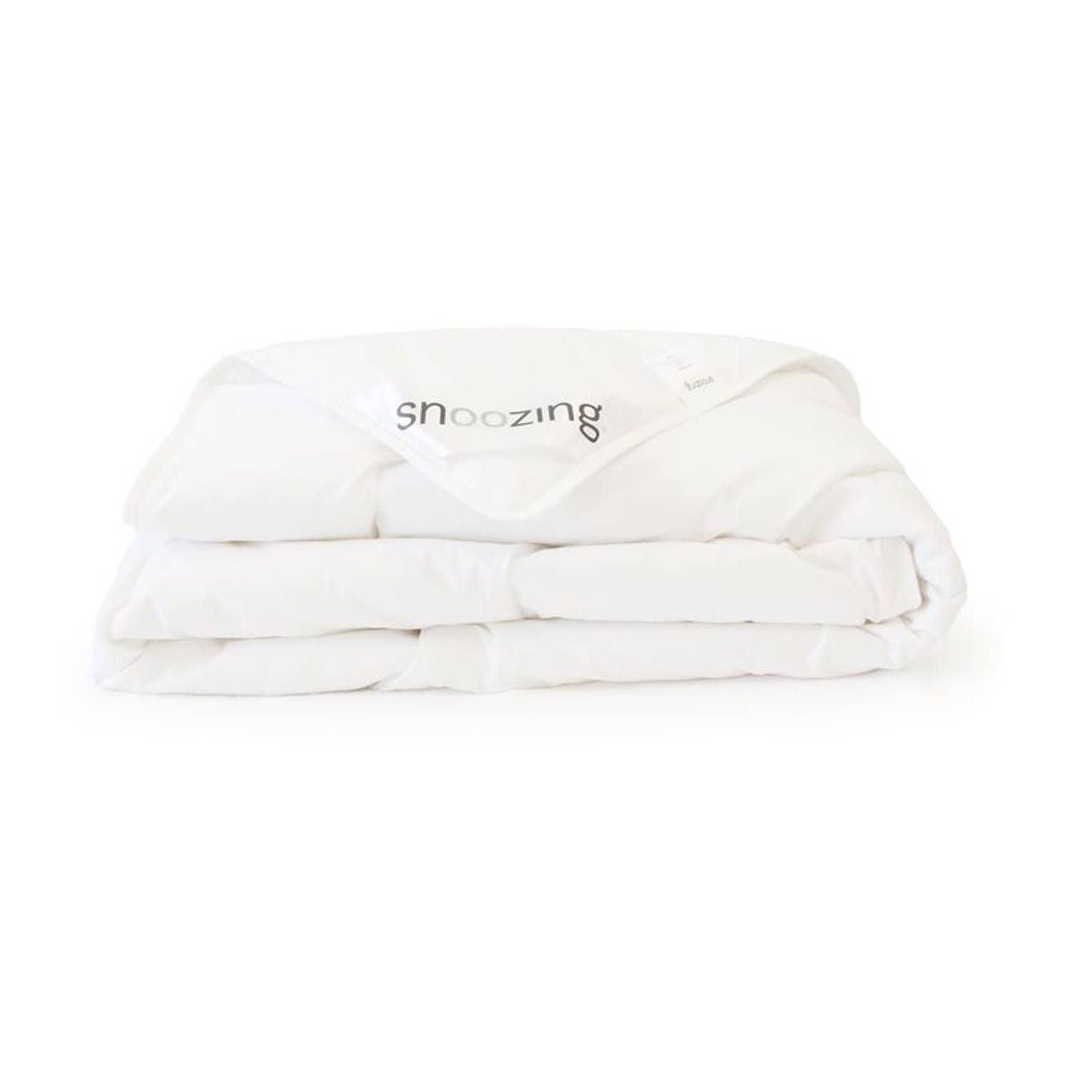 Snoozing bern bamboo zomerdekbed - lits-jumeaux - 240x200 cm - wit