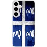 Samsung Galaxy S24 Drapeau martinique Verstevigd hoesje met sublimatie bedrukking