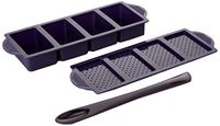 Yoko Design 1435 sandwichset, siliconen, violet, 27,5 x 9,5 x 5,3 cm