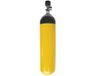 Lalizas Bouteille d'air comprimé 6l & Valve 300bar Jaune