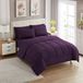 Sweet Home Collection Ultra Soft Down Alternatieve Set & Luxe Lakens, Polyester, Paars, Full