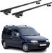 Aurilis Omac Barres De Toit Aluminium Certifiées Tüv Pour Citroën Berlingo Mk1 1996-2010 – Pour Rails De Toit Standards – Rainure En T – Charge Max 90 Kg – 2 Antivols Noir