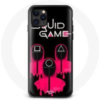Maniacase Hoesje voor iPhone 11 Pro Max Inktvis spel onder logo