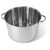 Moneta Allegro Kookpan 24 cm van roestvrij staal voor alle warmtebronnen 7,5 liter
