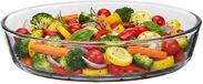 Alessandro Ovenschaal - 1.6 liter - 26 x 18 x 6 cm - glas - vaatwasser bestendig - transparant