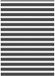 Zebra Store 165x200 cm Zwart