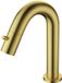 BES LED Robinet de toilette - Robinet de lavabo - Robinet d'eau froide 1/2 - Leoni Coldy - Montage en applique - Acier inoxydable - PVD - Or brossé