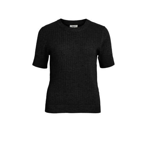 OBJECT knitted/gebreide top zwart