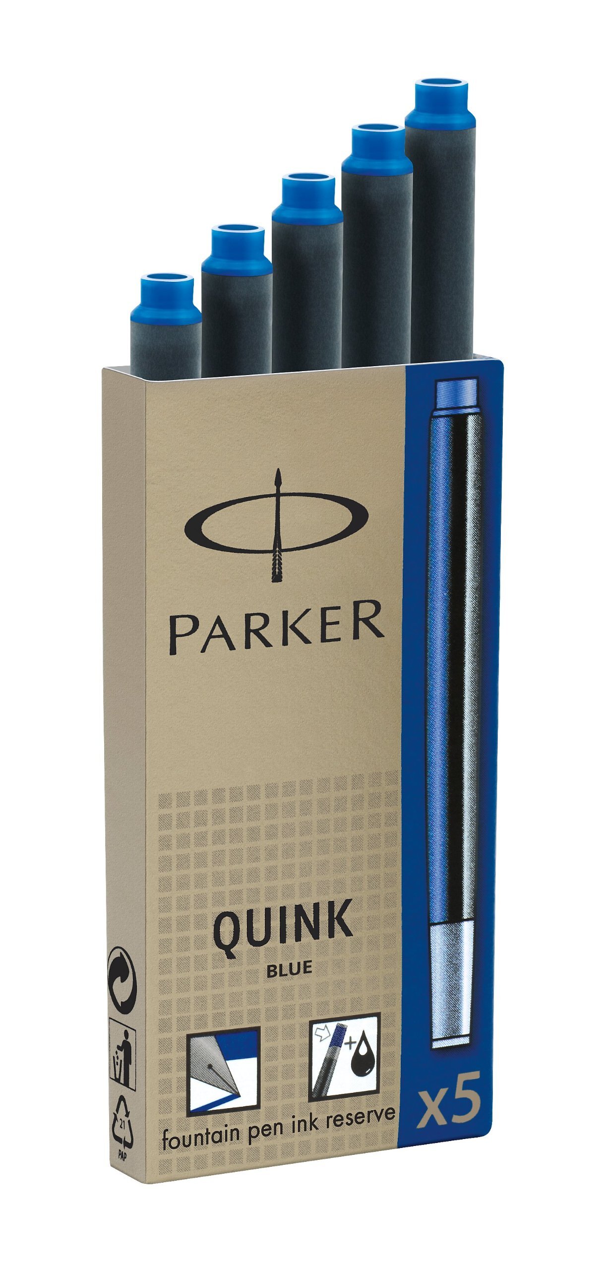 Parker 1x5 Inktpatroon Quink