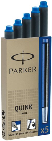 Parker 1x5 Inktpatroon Quink