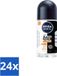 NIVEA MEN - Deodorant roller - Black & White Ultimate Impact - 50 ml - Voordeelverpakking - 24 stuks