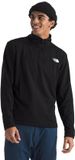 The North Face M CEDAR TRAIL GRID FLEECE 1 - 4 ZIP Heren Outdoortrui - TNF Zwart