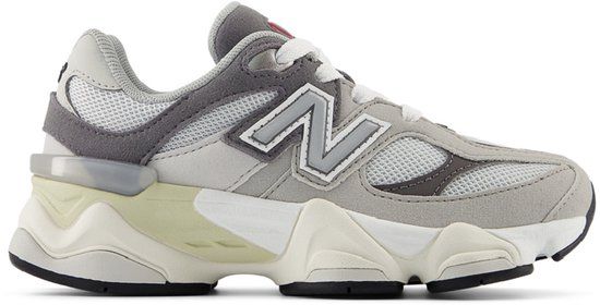 New Balance PC9060 Lage sneakers Unisex Suède Grijs 30.5