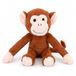 Carehabi AFFE Knuffeldier, zacht, schattig knuffeldier voor baby's, meisjes en jongens