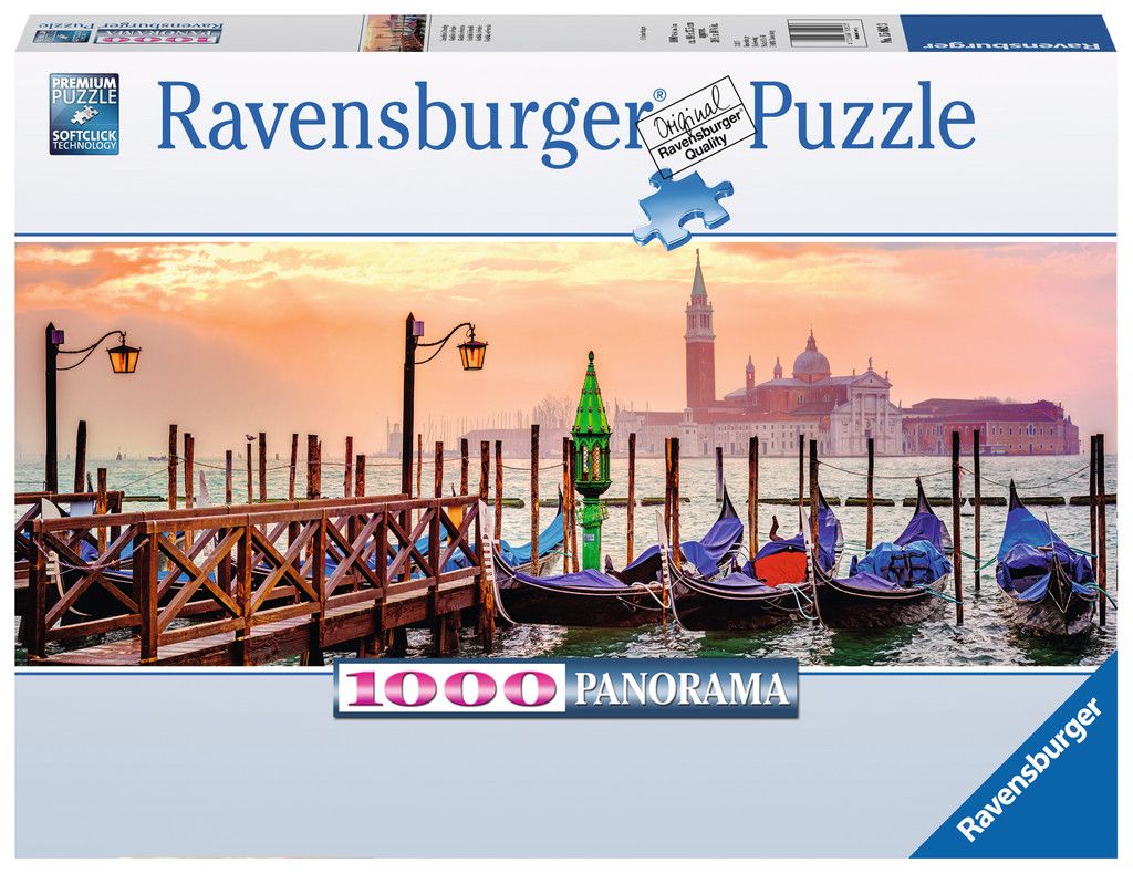 Ravensburger Gondels in Venetië Puzzel - Multicolor - Vanaf 14 Jaar