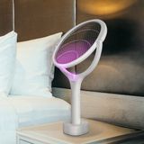 MikaMax Electric Mosquito Swatter - 3-in-1 Oplaadbare Muggenmepper met Lamp en Muurbevestiging