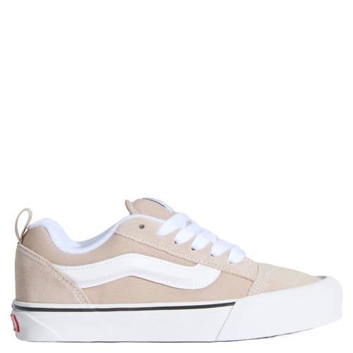 VANS KNU Skool suede sneakers lichtgeel/wit