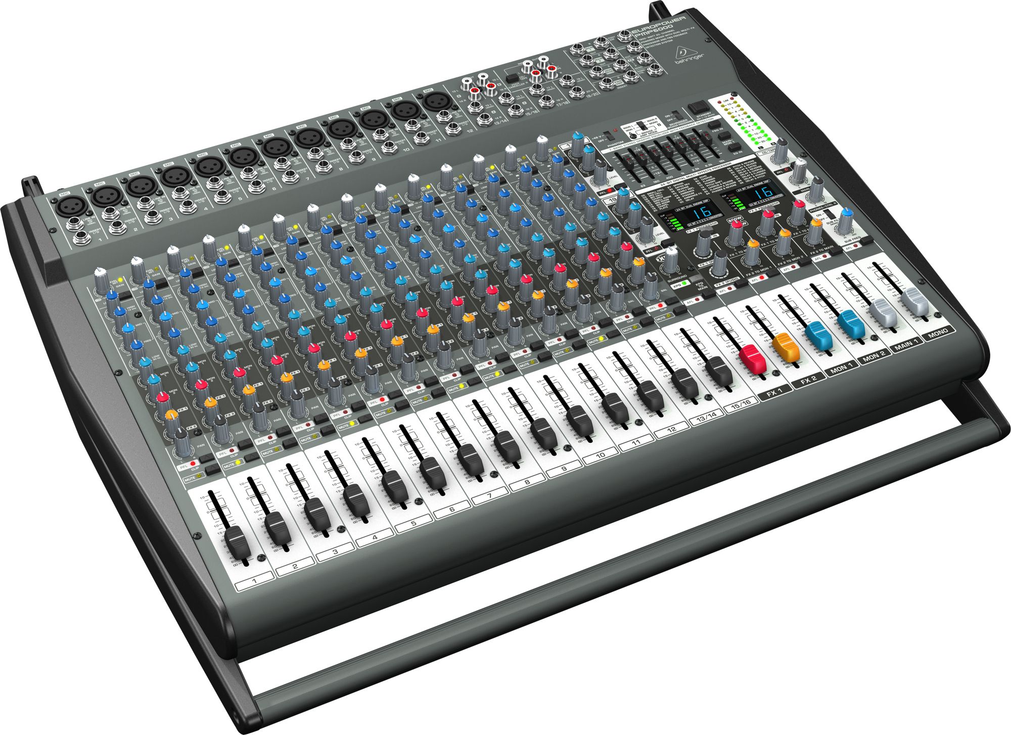 Behringer PMP6000 - 20 Kanaals Mengpaneel - Zwart