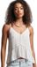 Superdry Ladder Trim Camitop Dames Wit