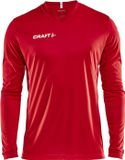 Craft Squad Jersey Solid LS M 1906884 - Bright Red - 3XL