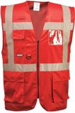 Portwest Iona Executive Veiligheidsvest - Rood - Maat M