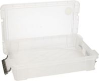 Whitefurze Allstore Opbergbox - 5,5 liter - kunststof - 39 x 25 x 9 cm