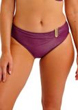 Fantasie Paros Coast Bikini Broekje Berry Shimmer Maat S Paars