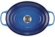 Le Creuset Braadpan Signature - Ovaal - Azure - ø 27 cm / 4.1 liter