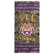 Northwest NCAA LSU Tigers strandlaken, uniseks, 76 x 152 cm, bomen, strepen