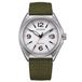Citizen AW1571-09A Horloge - Nylon - Groen - Ø 40 mm