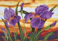 Diamond Dotz Kit peinture diamant Iris Sunset