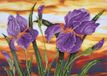 Diamond Dotz Kit peinture diamant Iris Sunset