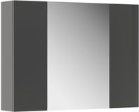 Vicco Leopold Badkamerspiegelkast – 80 x 59.2 cm met planken Antraciet